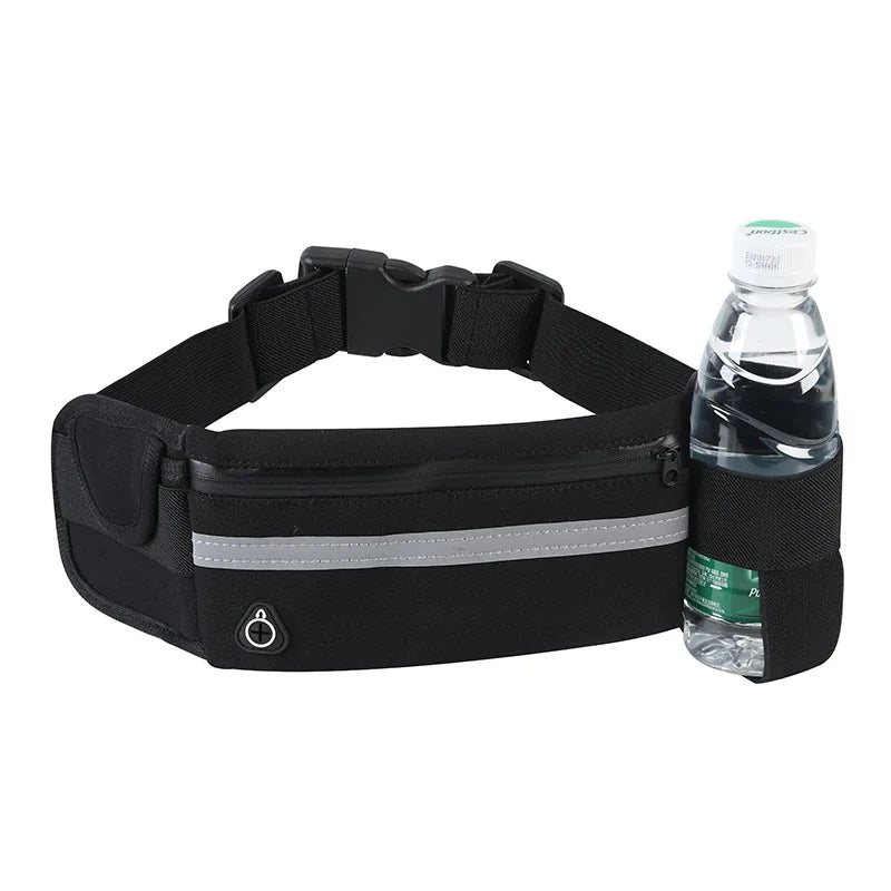 Waterproof Running Waist Bag Sports Jogging Outdoor Mobile Phone Holder Belt Bag Female Male Fitness Cycling Sports Accessories