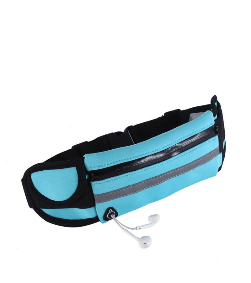 Waterproof Running Waist Bag Sports Jogging Outdoor Mobile Phone Holder Belt Bag Female Male Fitness Cycling Sports Accessories