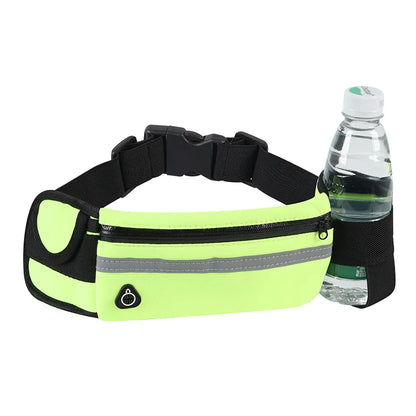 Waterproof Running Waist Bag Sports Jogging Outdoor Mobile Phone Holder Belt Bag Female Male Fitness Cycling Sports Accessories